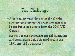 The Challenge