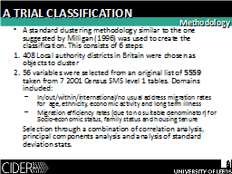 A trial classification 