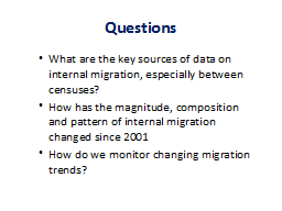 Questions